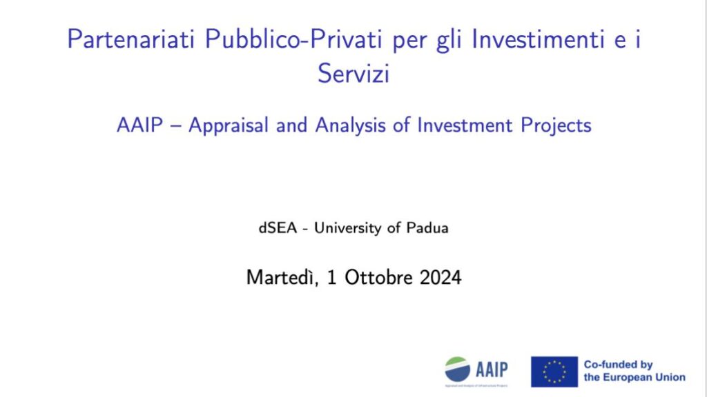 prima lezione AAIP